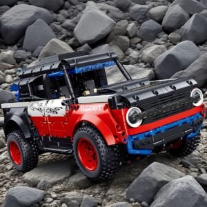 1428pcs Classic Off-road Vehicle Building Block Kit - 14+ Collector Model
